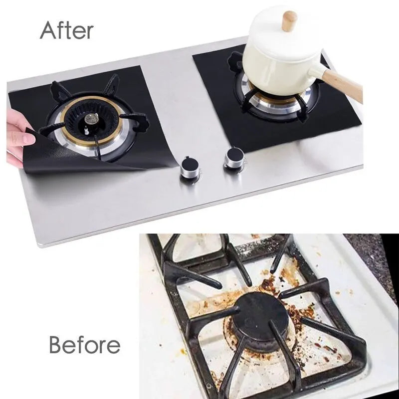 Gas Stove Protector Pad - 4 Pieces