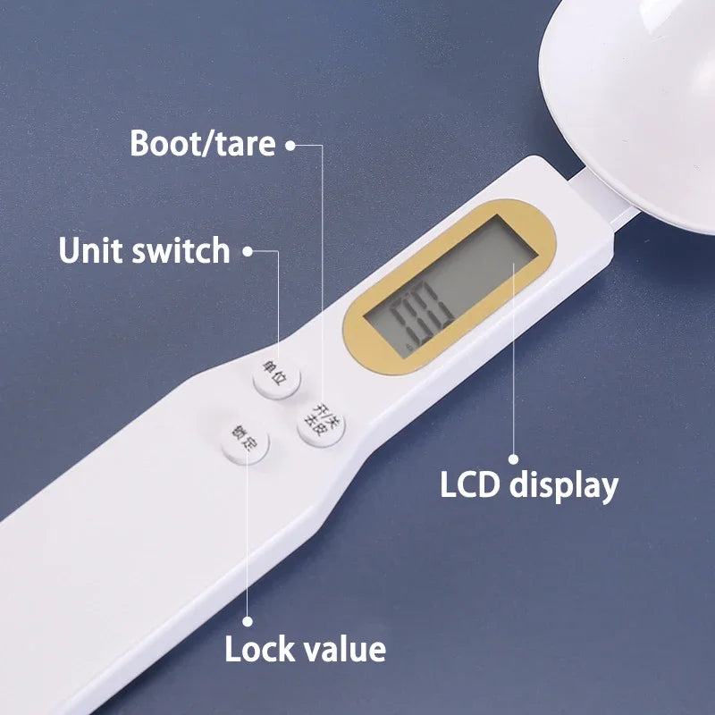 Electronic Kitchen Scale - Digital Measuring Spoon