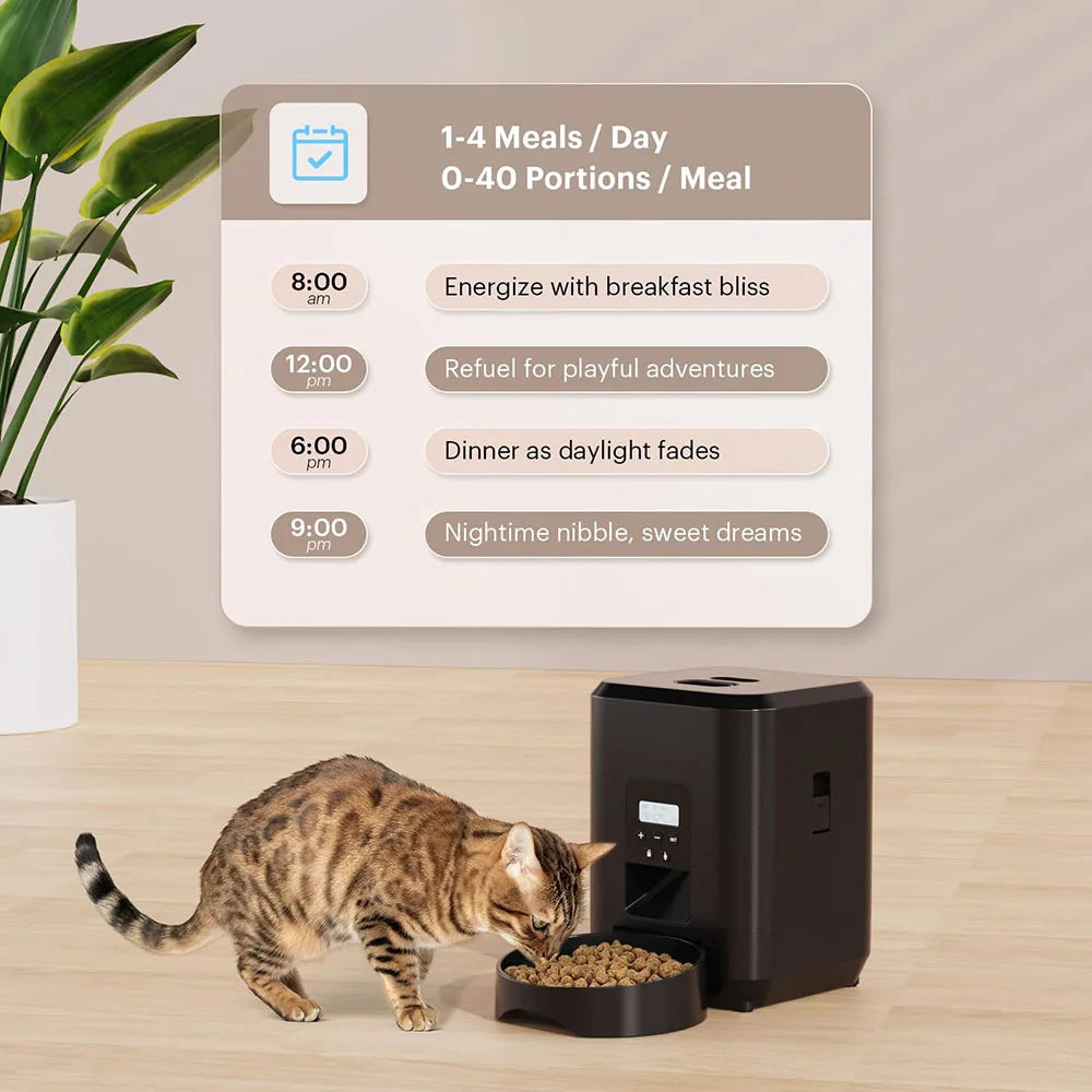 Smart Pet Food Dispenser - Automatic Feeder